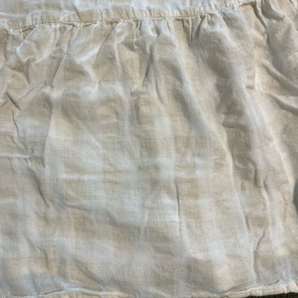 Tan and white checkered tank top - Picture 7 of 7